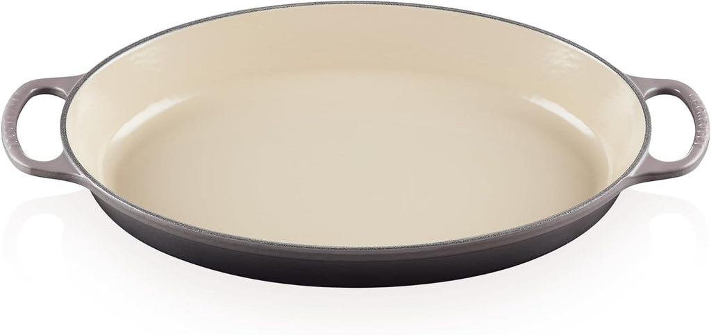 Le Creuset Enameled Cast Iron Signature Oval Baker, 3 qt., Oyster