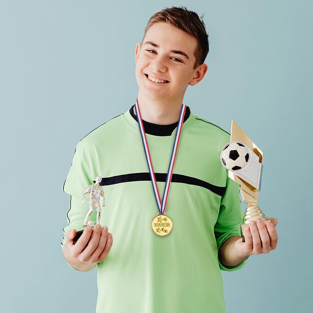 Gold Silver Bronze Award Medals-Winner Medals Gold Silver Bronze Prizes for Competitions, Party, 2 Inches