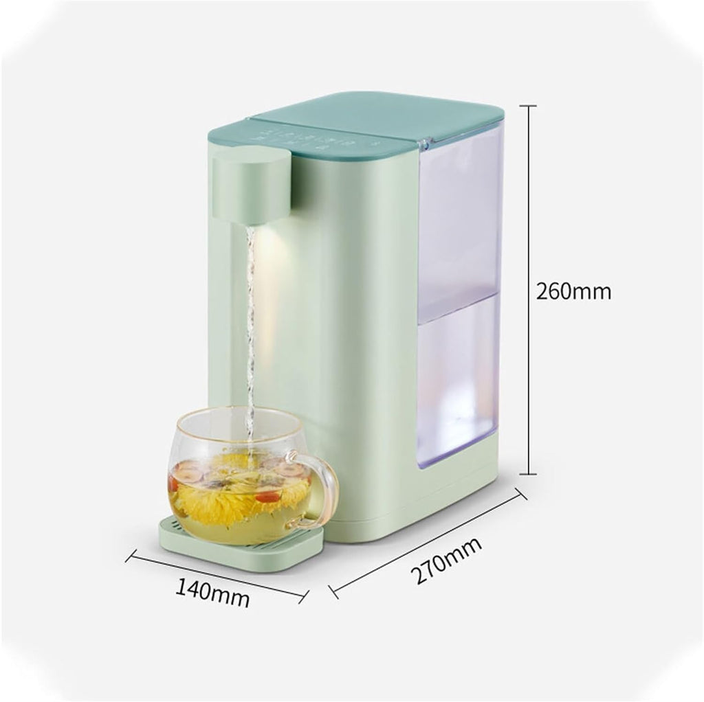 3L Instant Hot Tabletop Water Dispenser W/Ensor Switch, Automatic Water Treatment Temperature Control, for Kitchen Home Use (Bianco 3L)