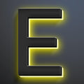 18 Inch Backlit LED Illuminated House Numbers For A Modern Home Look Stylish Light Up Address Signs Create A Striking First Impression Home Address Numbers,E
