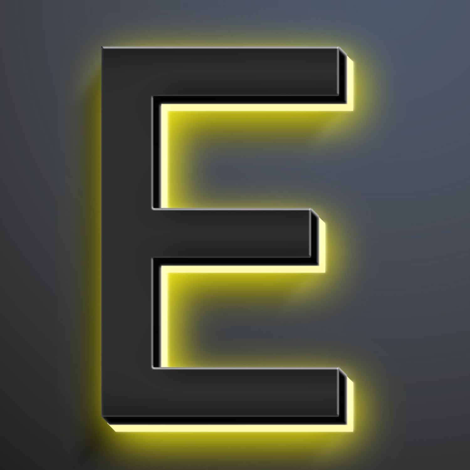 18 Inch Backlit LED Illuminated House Numbers For A Modern Home Look Stylish Light Up Address Signs Create A Striking First Impression Home Address Numbers,E