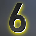 18 Inch Backlit LED Illuminated House Numbers For A Modern Home Look Stylish Light Up Address Signs Create A Striking First Impression Home Address Numbers,6