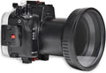 Seafrogs 40m/130ft Underwater Housing Waterproof Case for Canon EOS R, Compatible with 24-105mm Lens, for Underwater Photography or Videography