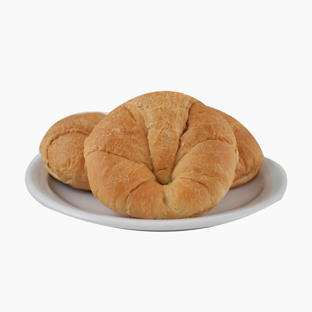 General Mills Pillsbury Baked Curved Sliced Croissant, 3 Ounce - 48 per case.