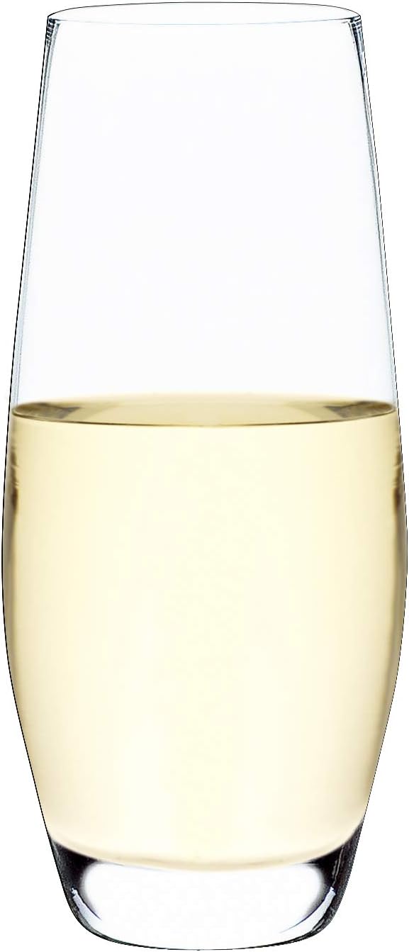 東洋佐々木ガラス Toyo Sasaki Glass Tumbler, Water Variation, Long, 15.5 fl oz (445 ml), Set of 48, Case Sold in Japan, Good Design Award, Cold Cut T-24101hs-1ct