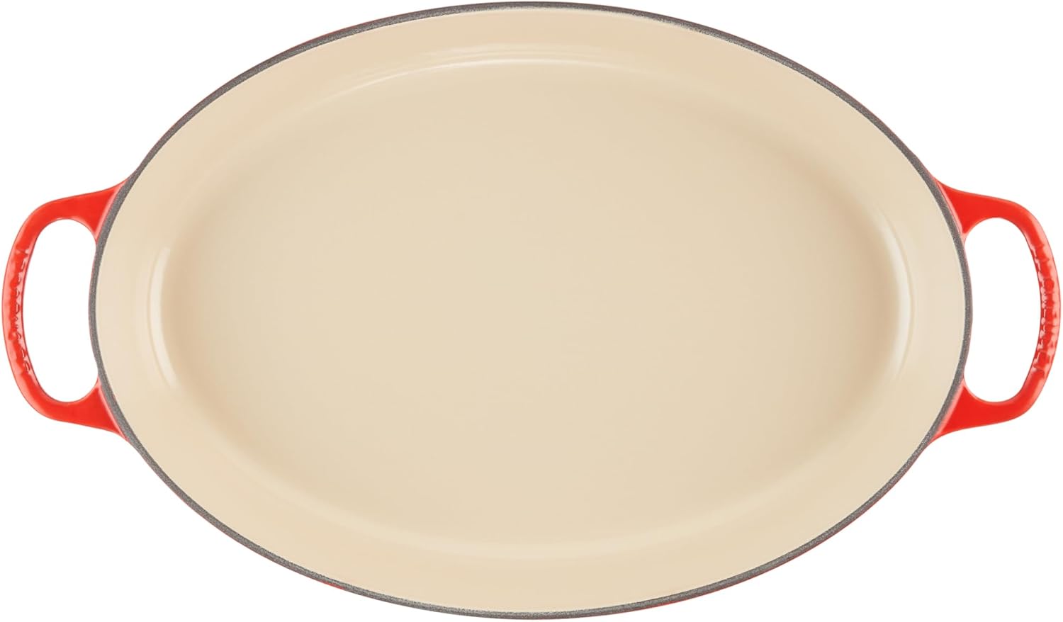 Le Creuset Enameled Cast Iron Signature Oval Baker, 3 qt., Cerise