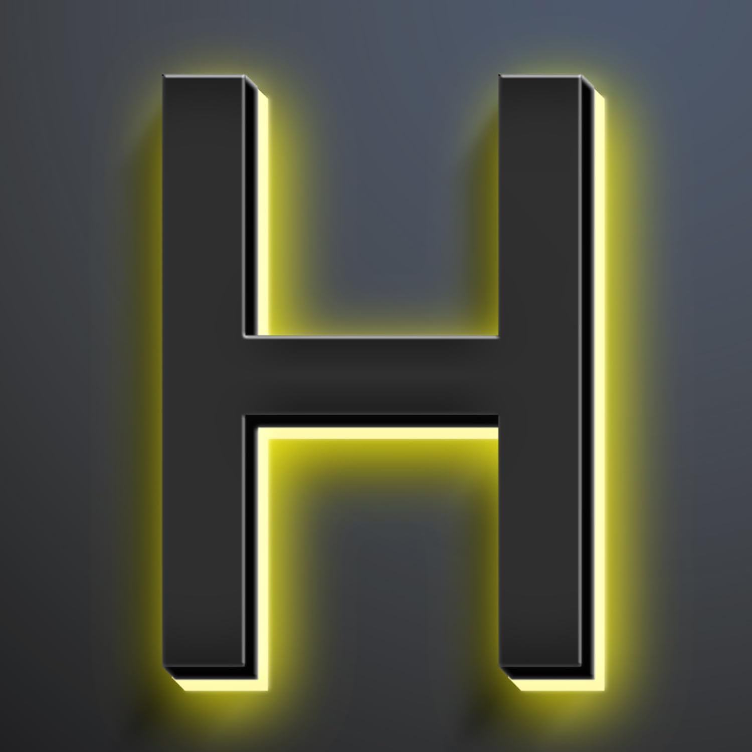 18 Inch Backlit LED Illuminated House Numbers For A Modern Home Look Stylish Light Up Address Signs Create A Striking First Impression Home Address Numbers,H