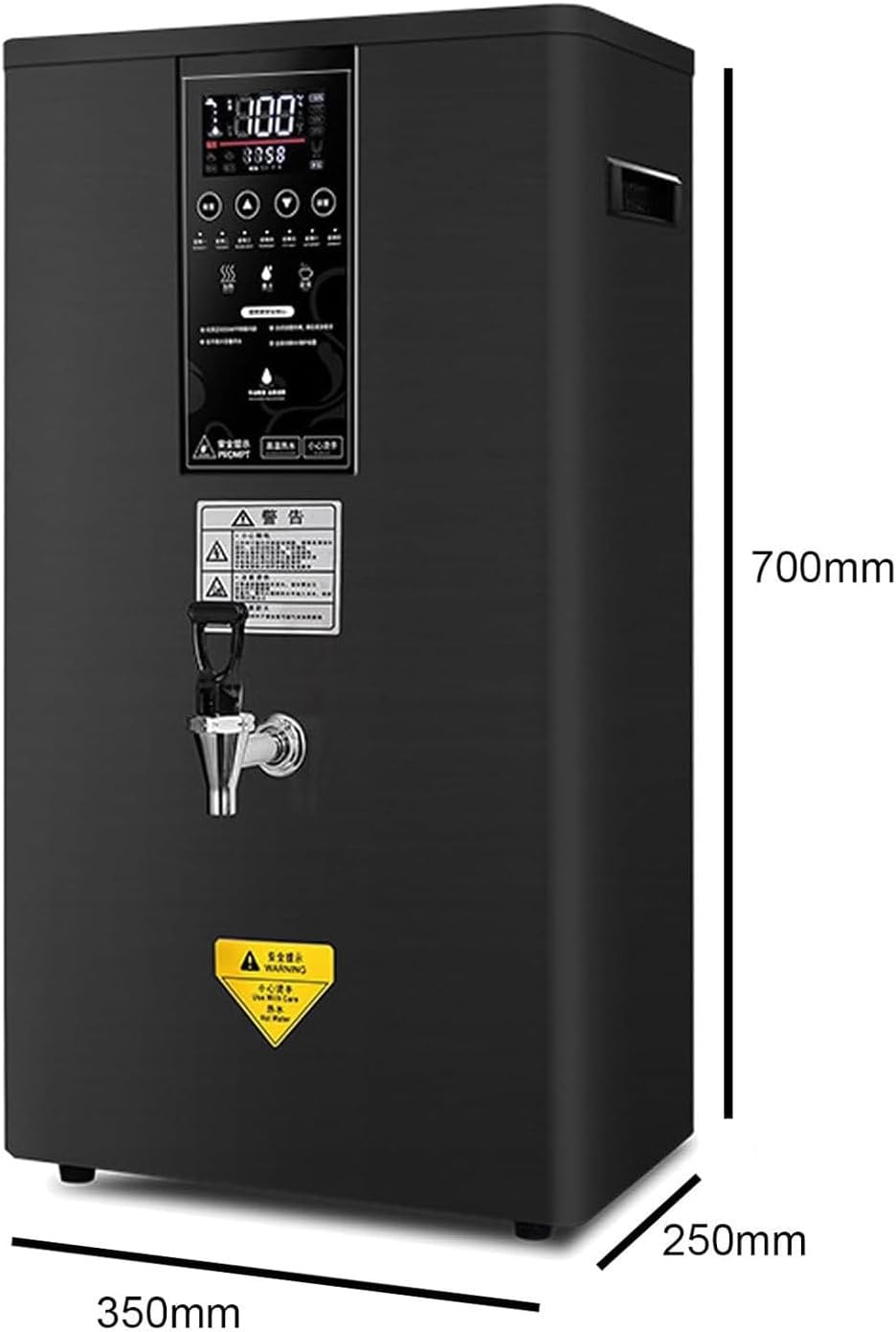Hot Water Dispensers,Instant Water Boiler Lectric Kettles,304 Stainless Steel Drinking Hot Water Boiler (Black 60L/H)