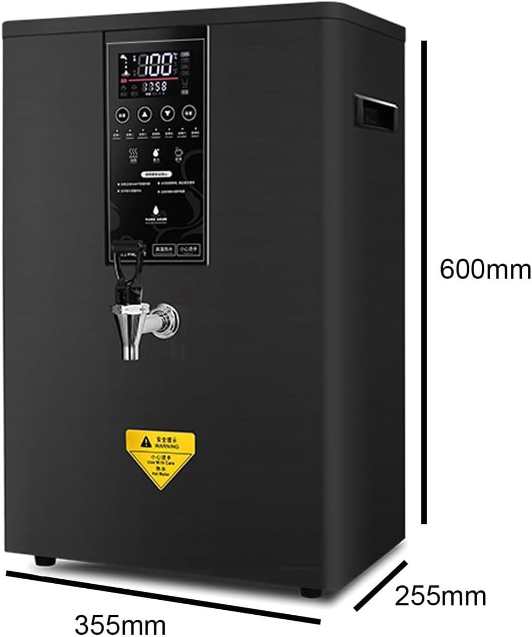 Hot Water Dispensers,Instant Water Boiler Lectric Kettles,304 Stainless Steel Drinking Hot Water Boiler (Black 50L/H)