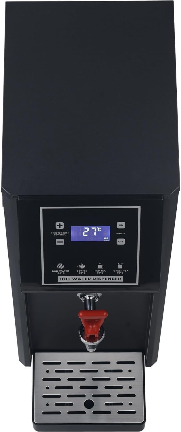 Commercial 10 L/20 L/30 Hot Water Boiler, 2.5kW Autofill Stainless Steel Tea, Coffee Making Water Heaters, Non Drip Tap, Digital Control Panel (C 30L)