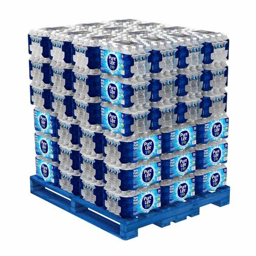 Pallet of Water Рurе Lifе Purified Water 16.9 fl. oz., 40 pk. Pack of 48. TOTAL 1920 BOTTLES.