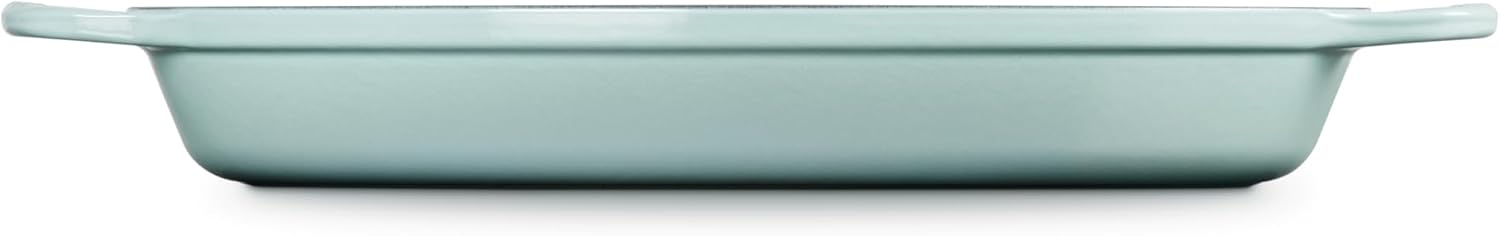 Le Creuset Enameled Cast Iron Signature Oval Baker, 3qt. Sea Salt