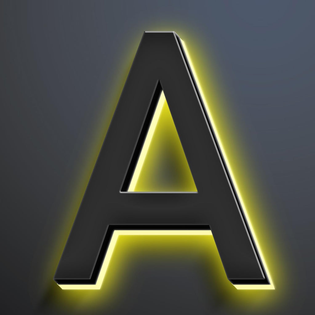 18 Inch Backlit LED Illuminated House Numbers For A Modern Home Look Stylish Light Up Address Signs Create A Striking First Impression Home Address Numbers,A