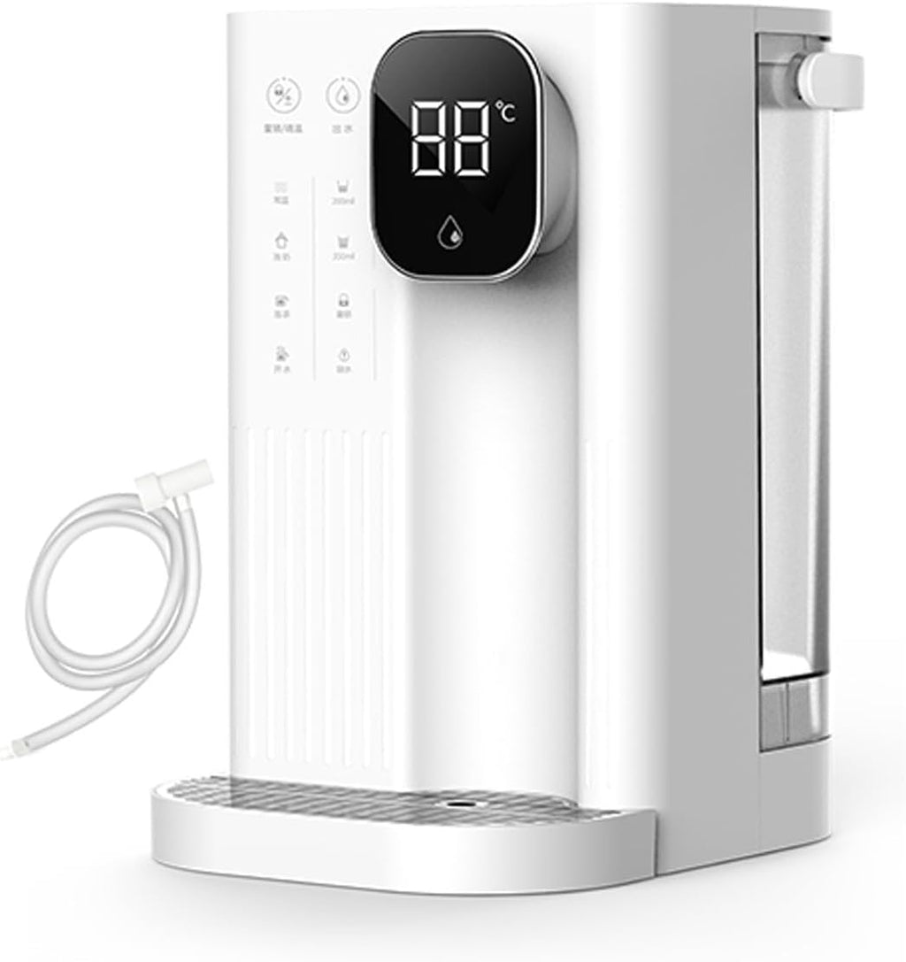 instant hot water kettle hot cocoa dispenserSmall instant hot household water purifier tabletop pumping water boiler 4-stage temperature control(Color:b)