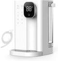 instant hot water kettle hot cocoa dispenserSmall instant hot household water purifier tabletop pumping water boiler 4-stage temperature control(Color:b)