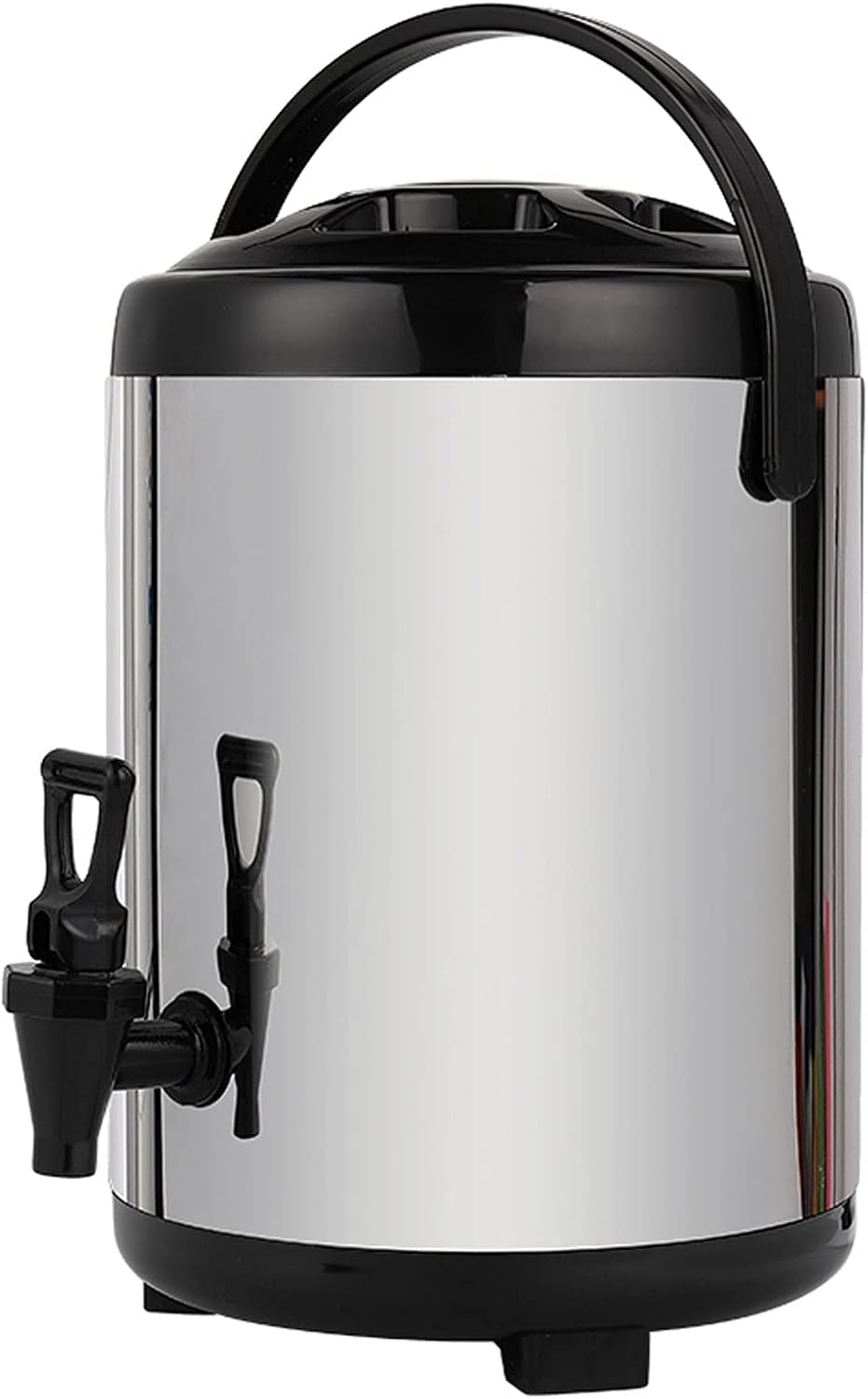 Drink Dispenser Commercial Coffee Urn, Beverage Dispenser with Tap for Mulled Wine Tea Milk Stainless Steel Hot Water Dispenser for Home Party Buffet Keep Warm for 6-8 Hours for Parties