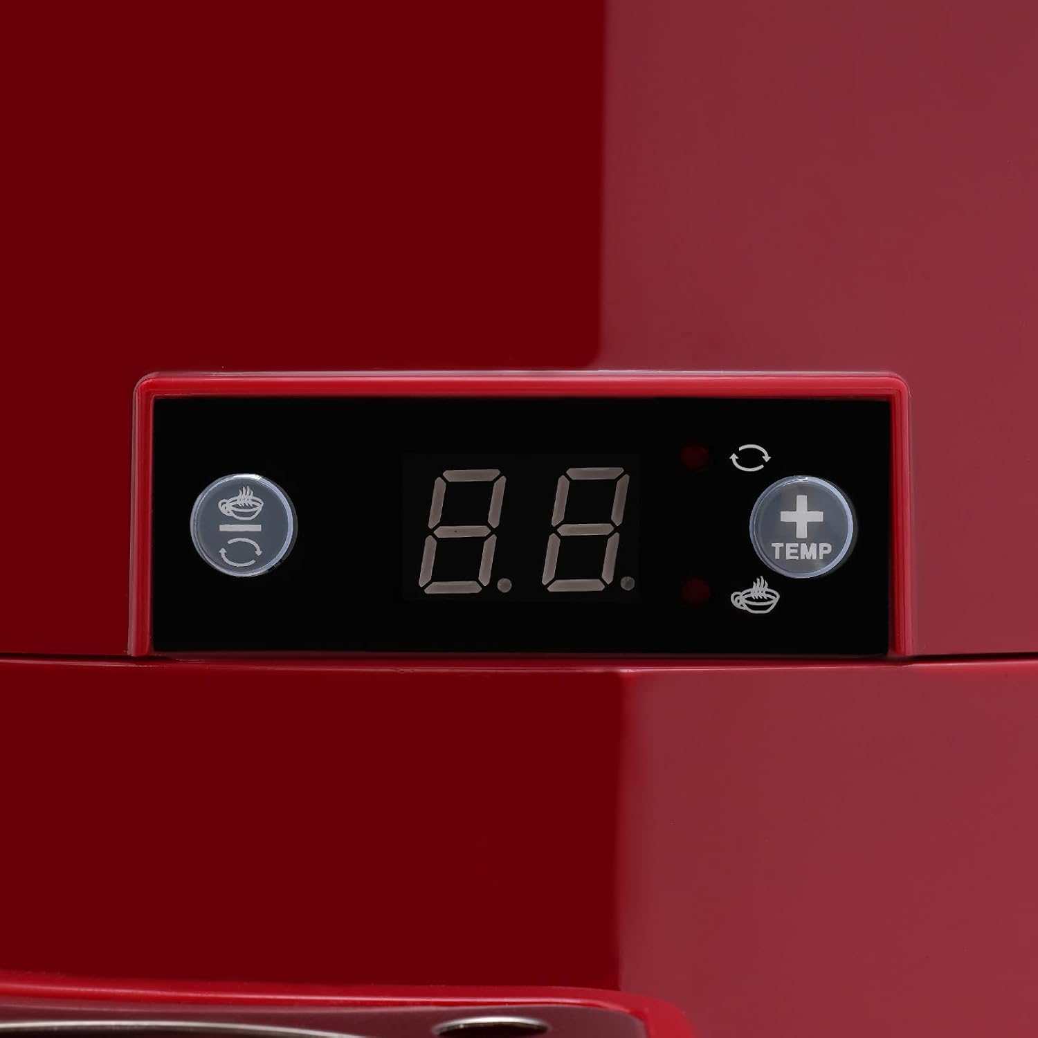 5L Hot Chocolate Machine,1.32gal Commercial Hot Chocolate Machine Maker with Temperature Control,400W Hot Beverage Warmer for Heating Chocolate Coffee Milk,Red