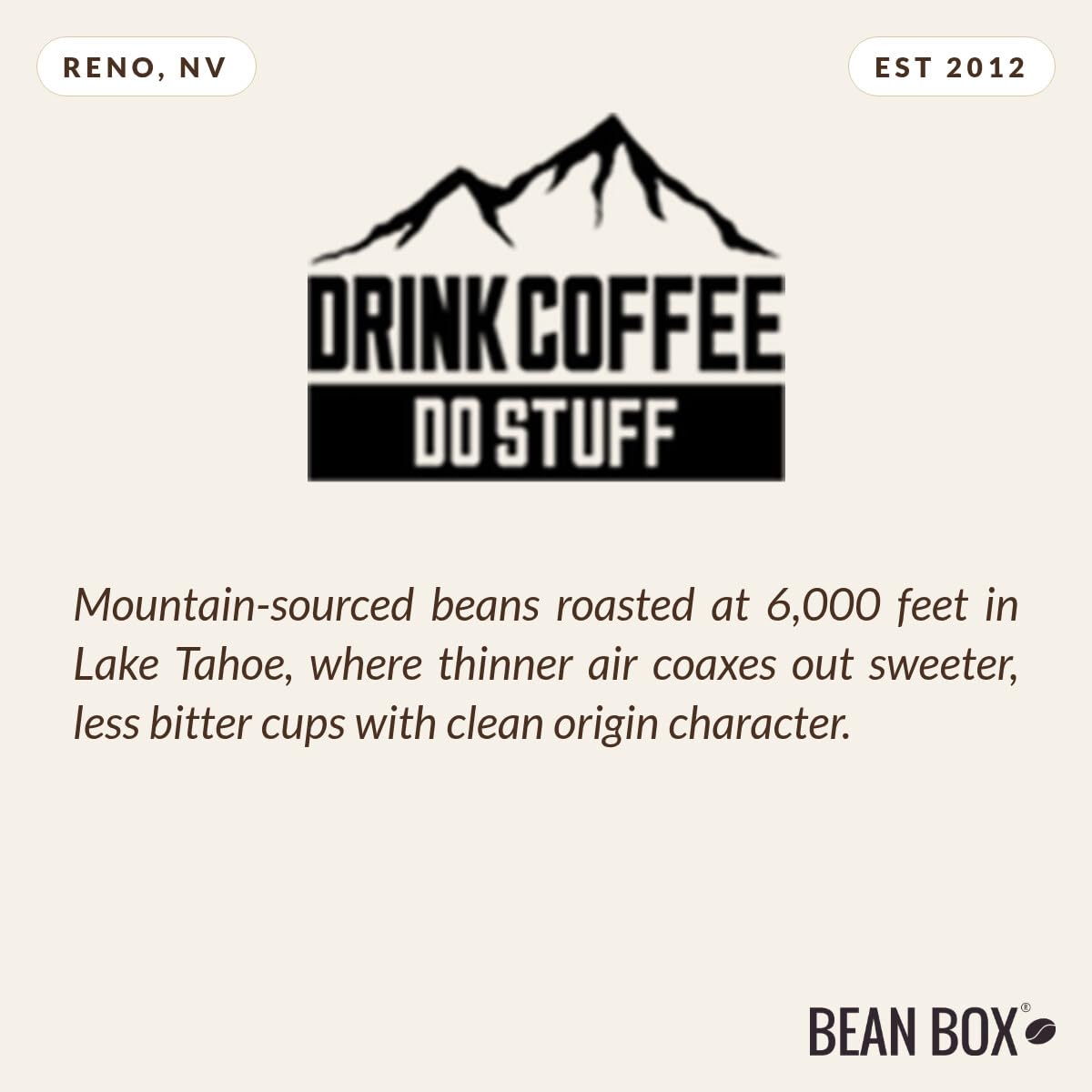 Tanzania Gaia Estate - Roasted by Drink Coffee Do Stuff - Whole Bean Coffee - 5 Pound Bag