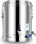 Stainless Steel Hot Water Boiler Dispenser, with Precise Temperature Control for Cafés, Offices, and Home Use