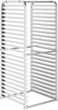 24 Pan Aluminum Commercial Baking Rack – Heavy Duty Bun Pan Sheet Rack for Restaurant Kitchens NSF