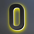 18 Inch Backlit LED Illuminated House Numbers For A Modern Home Look Stylish Light Up Address Signs Create A Striking First Impression Home Address Numbers,0