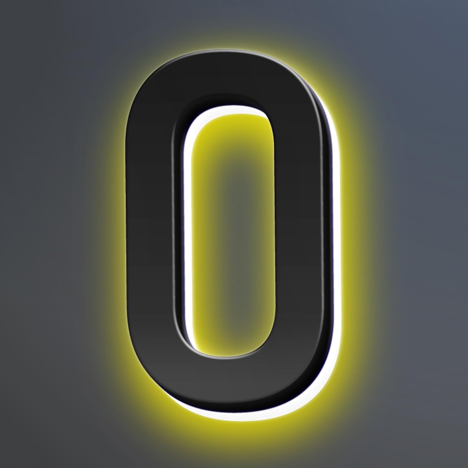 18 Inch Backlit LED Illuminated House Numbers For A Modern Home Look Stylish Light Up Address Signs Create A Striking First Impression Home Address Numbers,0