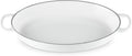 Le Creuset Enameled Cast Iron Signature Oval Baker, 3 qt., White