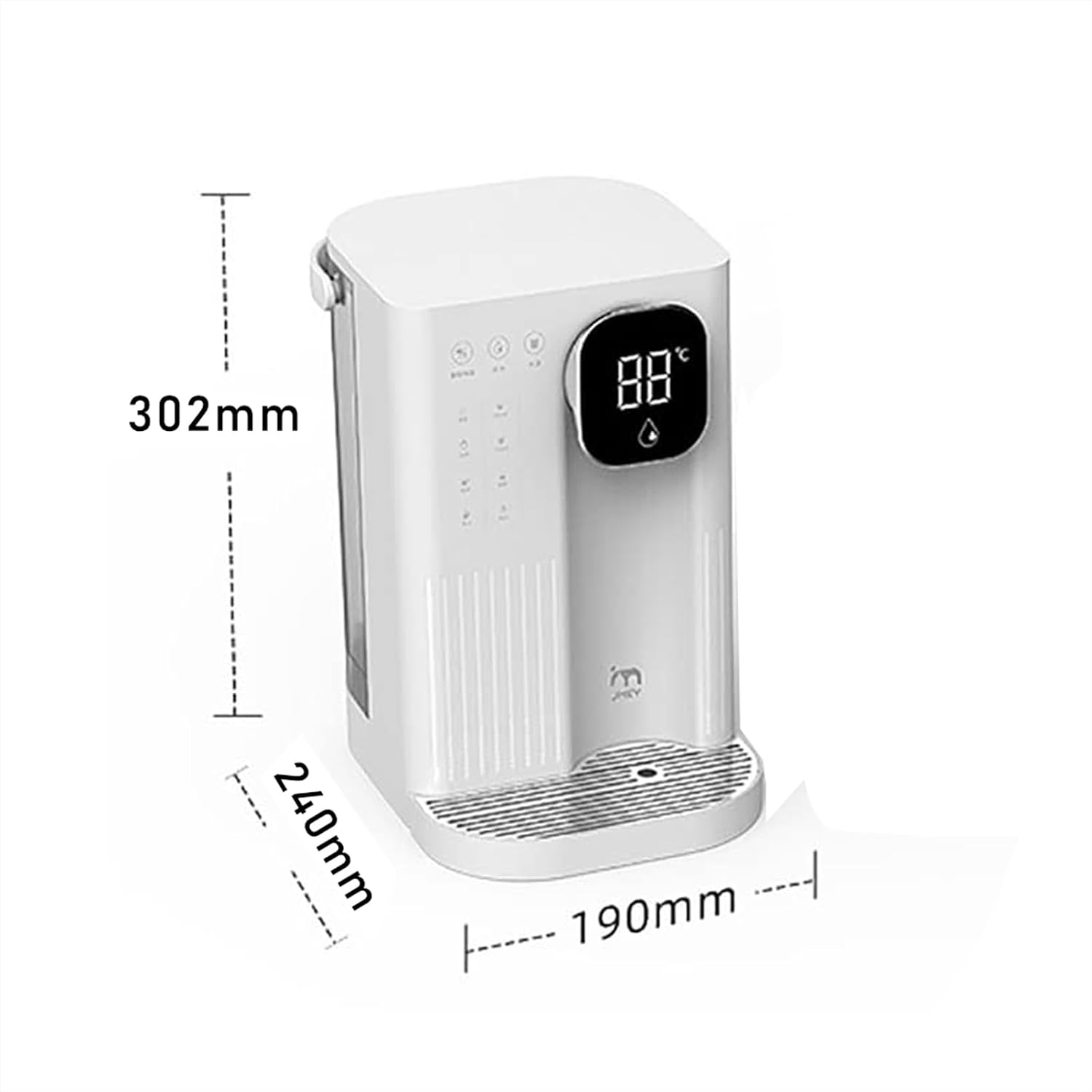 Instant Hot Water Dispenser, Hot Water Machine, Tea Coffee 2.8L Water Tank, 4-Step Temperature Control, Safety Child Lock, Overheat Protection,Water Levels 200ML/350ML