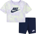 Nike Girls Boxy Tee E Bike Short 36l658 Complete