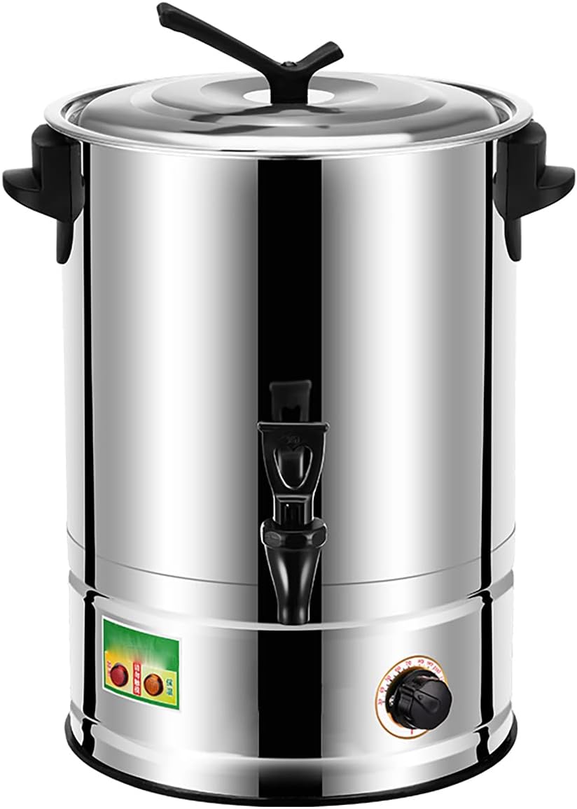 Commercial Electric Catering Urn, 1800W Catering Hot Water Urnboiler, 30-110°C Temperature Control Knob, for Brewing, Buffet,41L