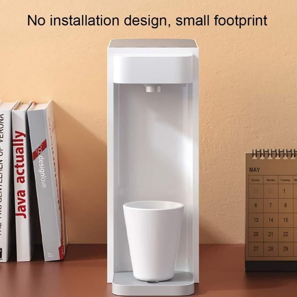 Electric Instant Hot Water Dispenser, Tabletop Water Fountain, Portable Smart Water Dispenser, 3S Quick Heat and 3-Level Temperature Control, LED Smart Touch Screen