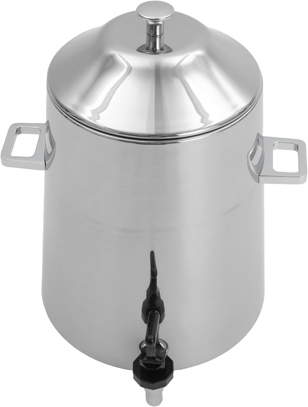 13L/3.5 Gallon Stainless Steel Coffee Urn, Hot Beverage Dispenser Can with Fuel Tray Holder, Insulated Drink Dispenser with Faucet for Hot and Cold Drinks, Party Catering Events (Fuel Heating)