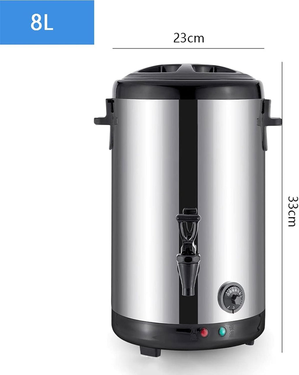 Electric Kettles Commercial Coffee Urn Hot Water Pot, Water/Beverage for Keep Hot/Cold, Water Boiler and Beverage Warmer for Buffet, Adjustable Temperature