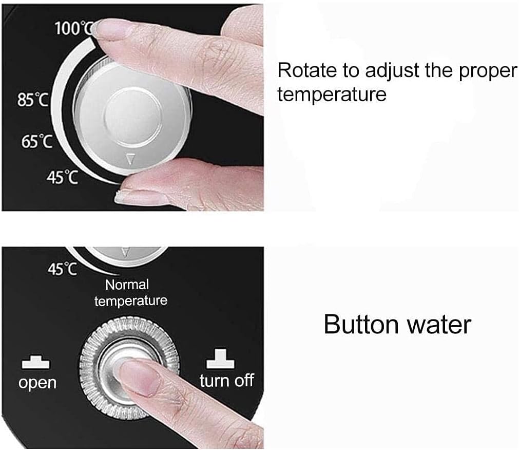 Hot Water Dispensers, 2200W Fast Boil Electric Kettle, Office Coffee Tea Machines, Intelligent Temperature Control, Boil-Dry Protection, 2.2L