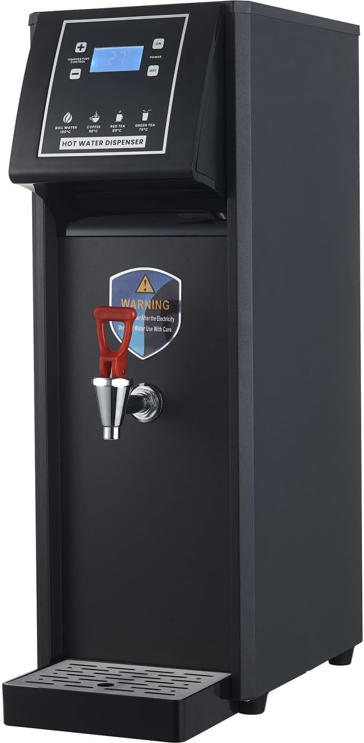 Commercial 10 L/20 L/30 Hot Water Boiler, 2.5kW Autofill Stainless Steel Tea, Coffee Making Water Heaters, Non Drip Tap, Digital Control Panel (C 30L)