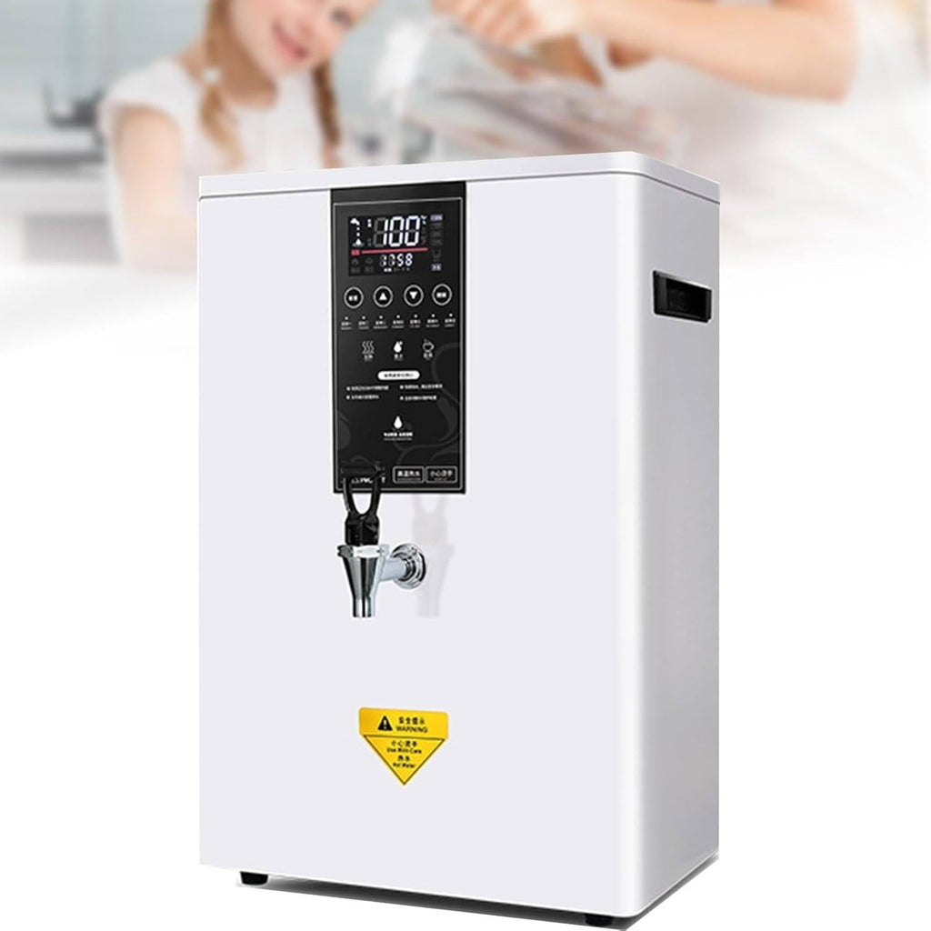 304 Stainless Steel Drinking Hot Water Boiler,Wall-Mounted Hot Water Dispenser,Instant Water Boiler Lectric Kettles (White 60L/H)