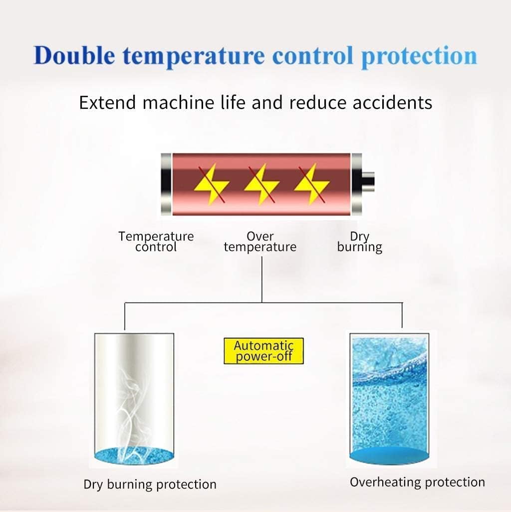 Smart Home Water Dispenser, Automatic Hot and Cold Water Dispenser with Child Safety Lock for Home Dormitory Office,Cold hot