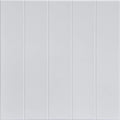 À LA MAISON CEILINGS R104 Bead Board Foam Glue-Up Ceiling Tile (128 Sq. Ft./Case), Pack of 48, Ultra Pure White - Satin (Behr)