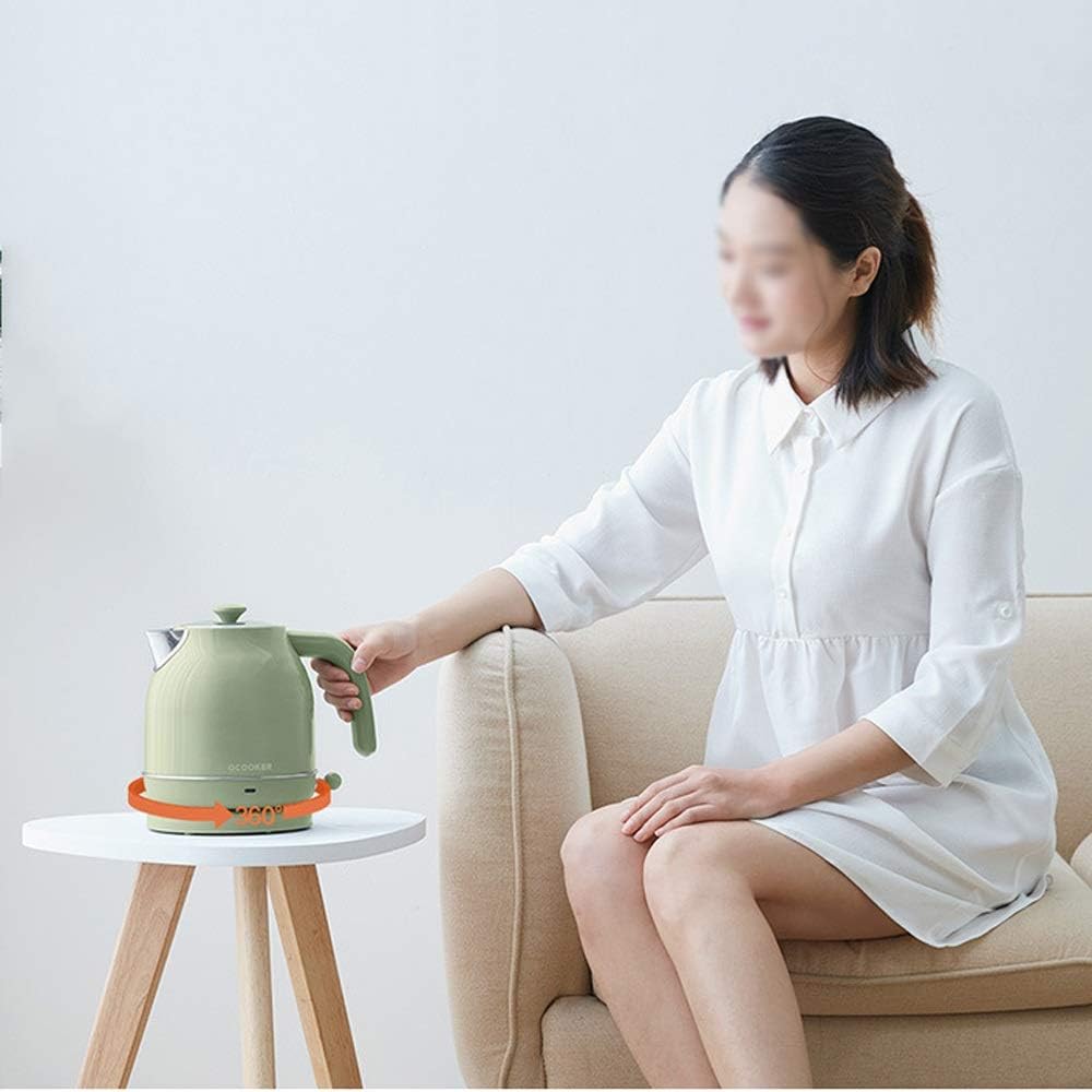 Electric Kettle Boiling Tea Pot Coffee Heater Temperature Control Meter Stainless Steel Quick Heating Hot Water Boiler (Color : B) (B)