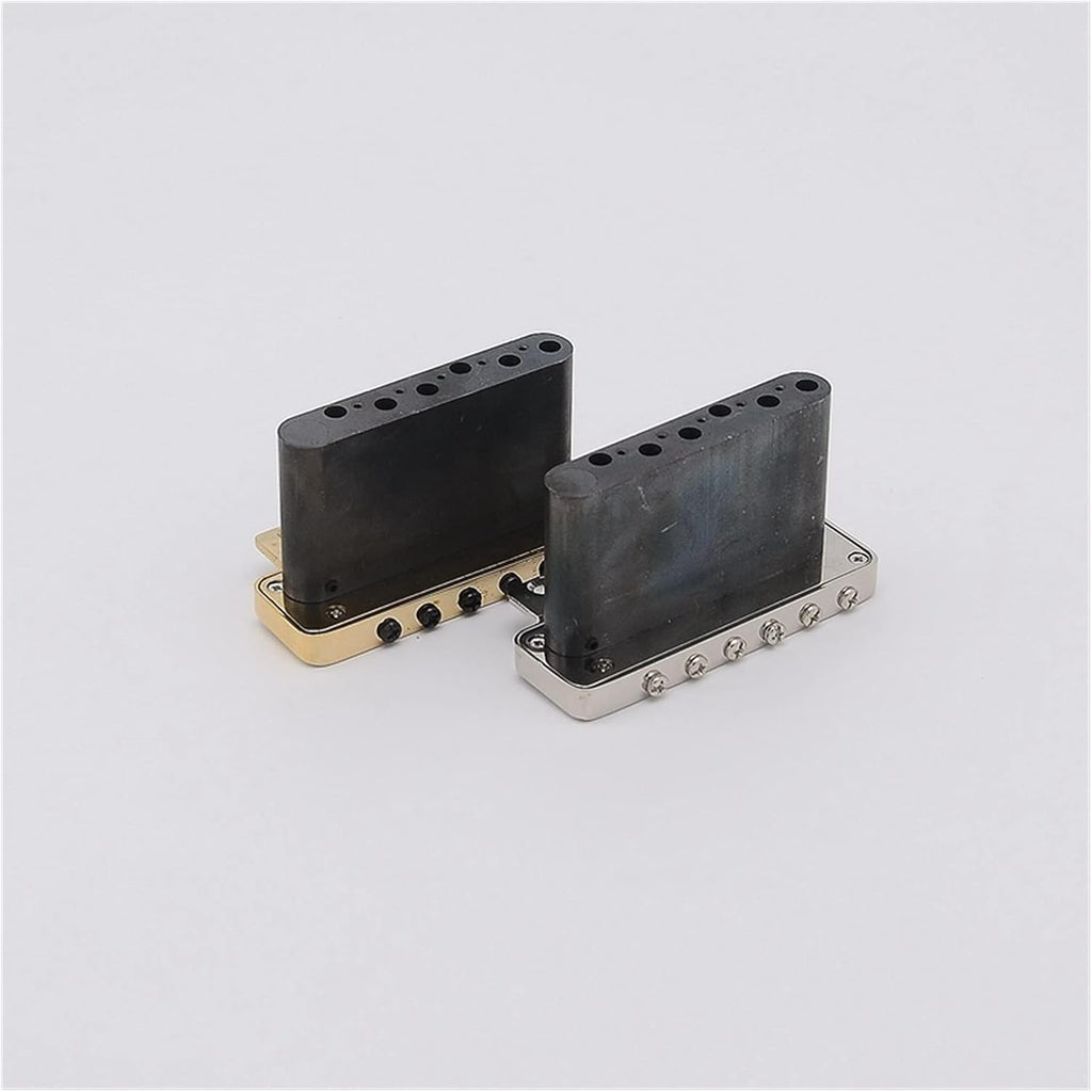 Guitar Steel Base Electric Guitar Tremolo System Bridge Electric Guitar Accessories Guitar Bridge System Set (Color : Nickel 1 Set)