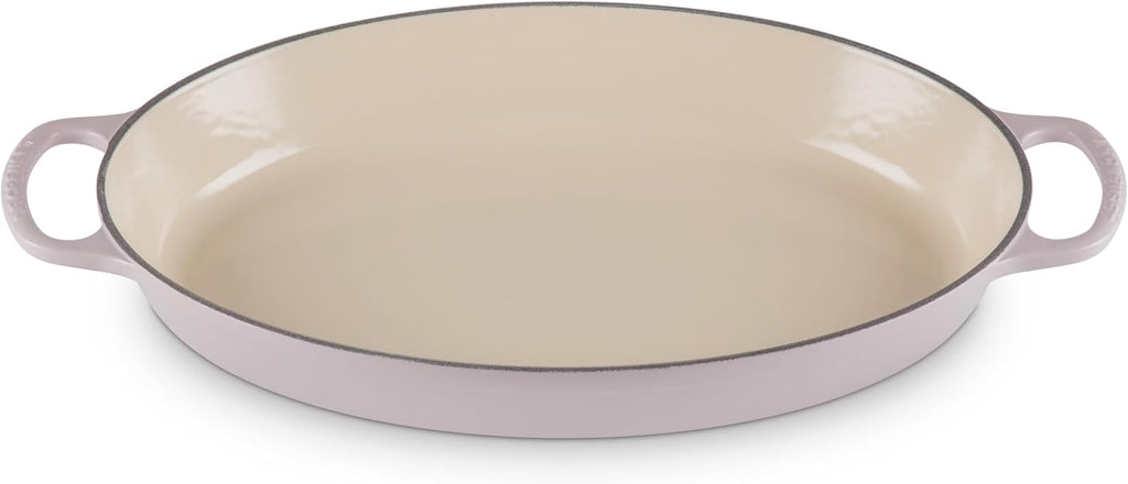 Le Creuset Enameled Cast Iron Signature Oval Baker, 3qt. Shallot
