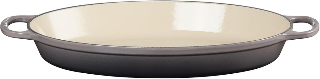 Le Creuset Enameled Cast Iron Signature Oval Baker, 3 qt., Oyster