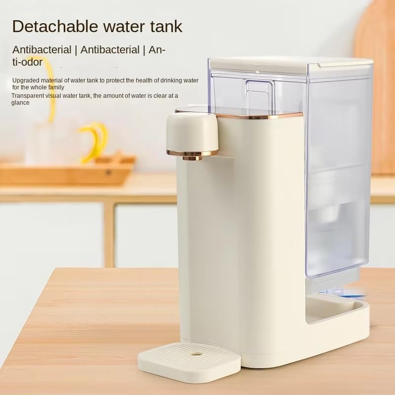 2000W Instant Hot Water Dispenser, 3L Electric Kettle with 5 Adjustable Temperatures, Quick Heating in 3s, Child Lock & Night Light, Ideal for Home & Office Use