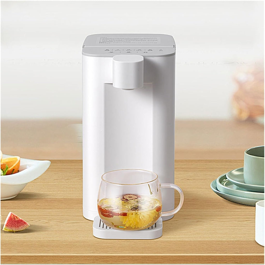 3L Instant Hot Tabletop Water Dispenser W/Ensor Switch, Automatic Water Treatment Temperature Control, for Kitchen Home Use (Bianco 3L)
