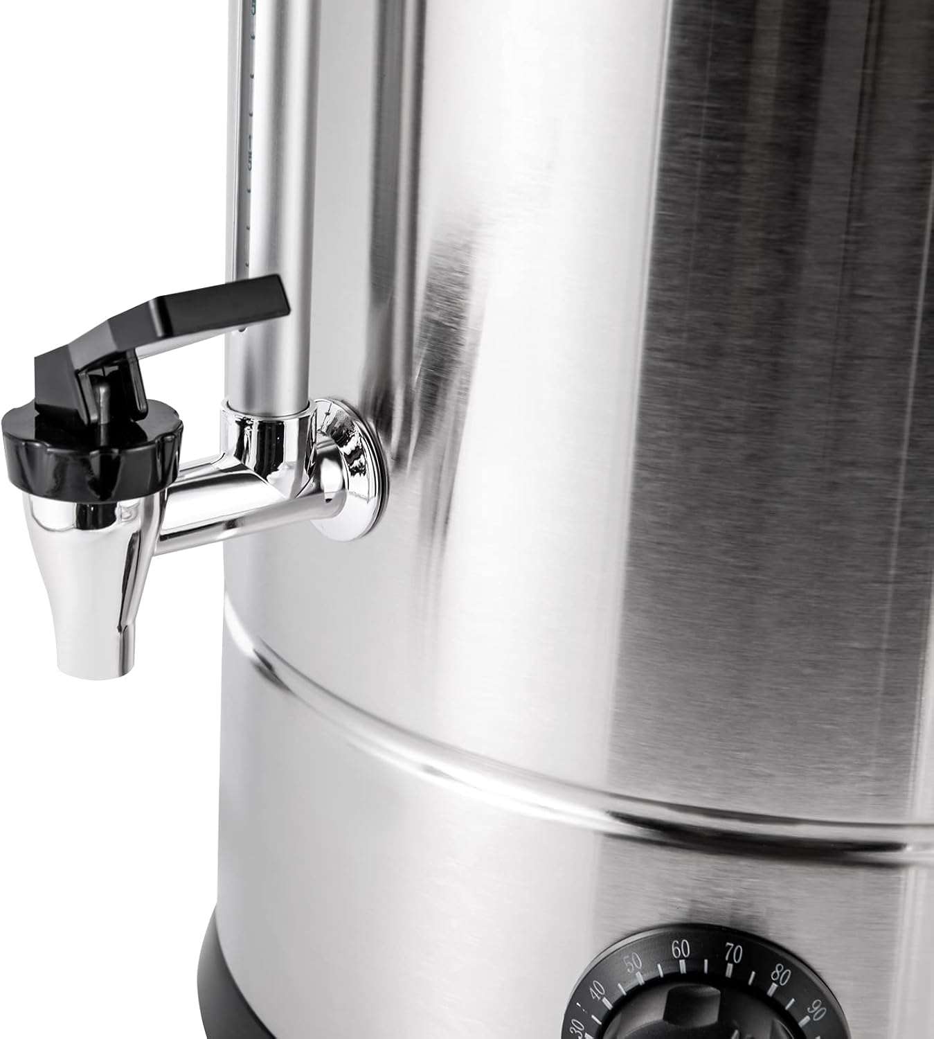12L Commercial Stainless Steel Coffee Urn - Large Automatic Hot Water & Tea Dispenser for Home, Office, Party, Wedding - Durable & Efficient Beverage Server
