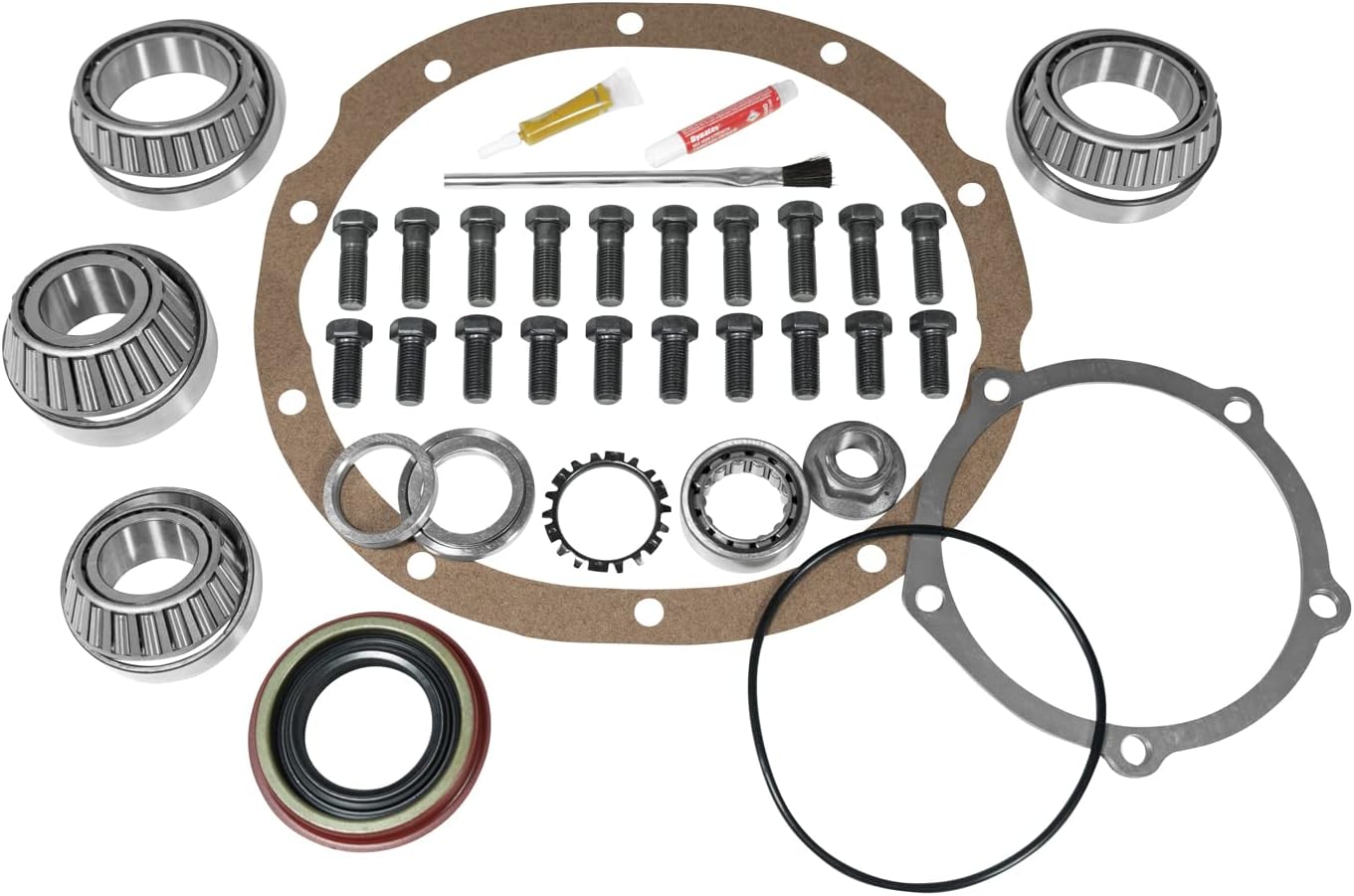 Yukon Master Overhaul kit for Ford 9' LM102910 diff w/Crush Sleeve Eliminator