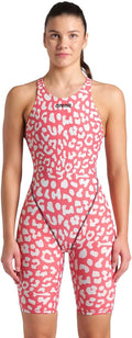 Arena Women's Racing Suit Powerskin St Next Open Back Swimsuit Competition Athletic Tech Suit