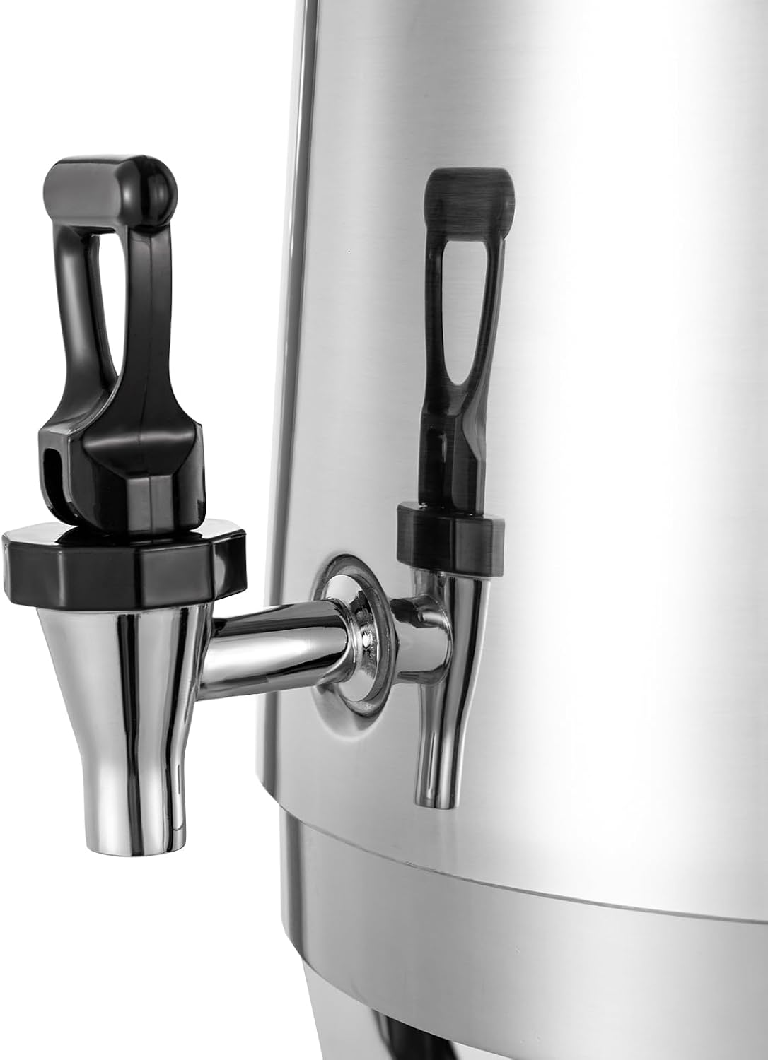 13L/3.5 Gallon Stainless Steel Coffee Urn, Hot Beverage Dispenser Can with Fuel Tray Holder, Insulated Drink Dispenser with Faucet for Hot and Cold Drinks, Party Catering Events (Fuel Heating)