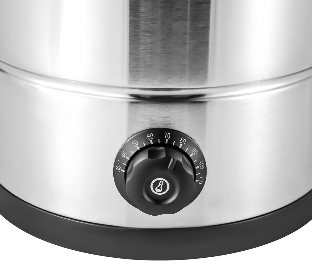 Large Coffee Dispenser, Automatic Hot Water Dispenser, Tea Dispenser, Commercial Grade Stainless Steel Coffee Urn, for Home, Party, (12L)