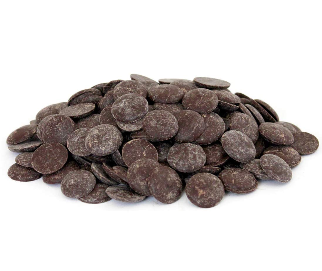 Sugar Free Chocolate Discs by Its Delish, 10 Lbs Bulk Bag | Dark Chocolate Meltables For Baking & Confectionery, Pastry Chefs, Chocolatiers, Home Bakers & Sweet Snacking | Non-Dairy, Vegan, Kosher Parve